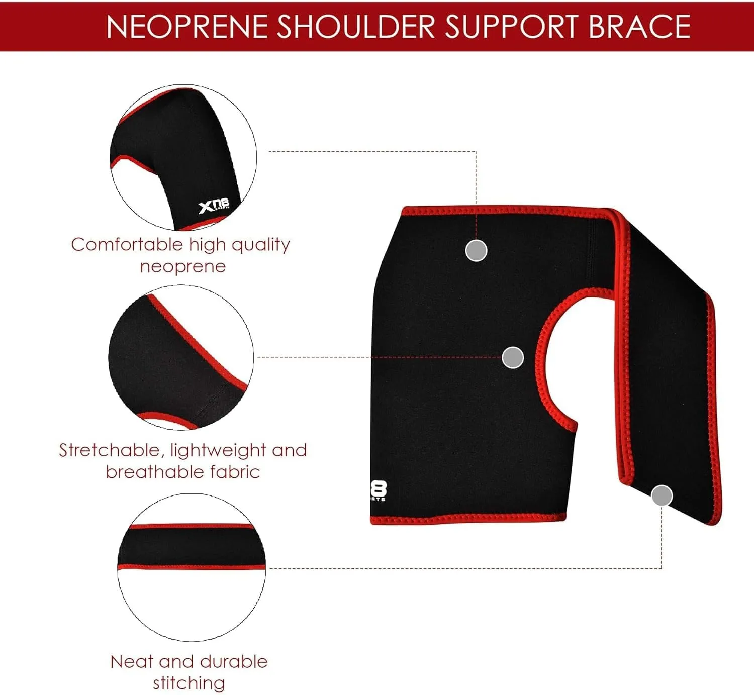 Xn8 Neoprene Shoulder Strap