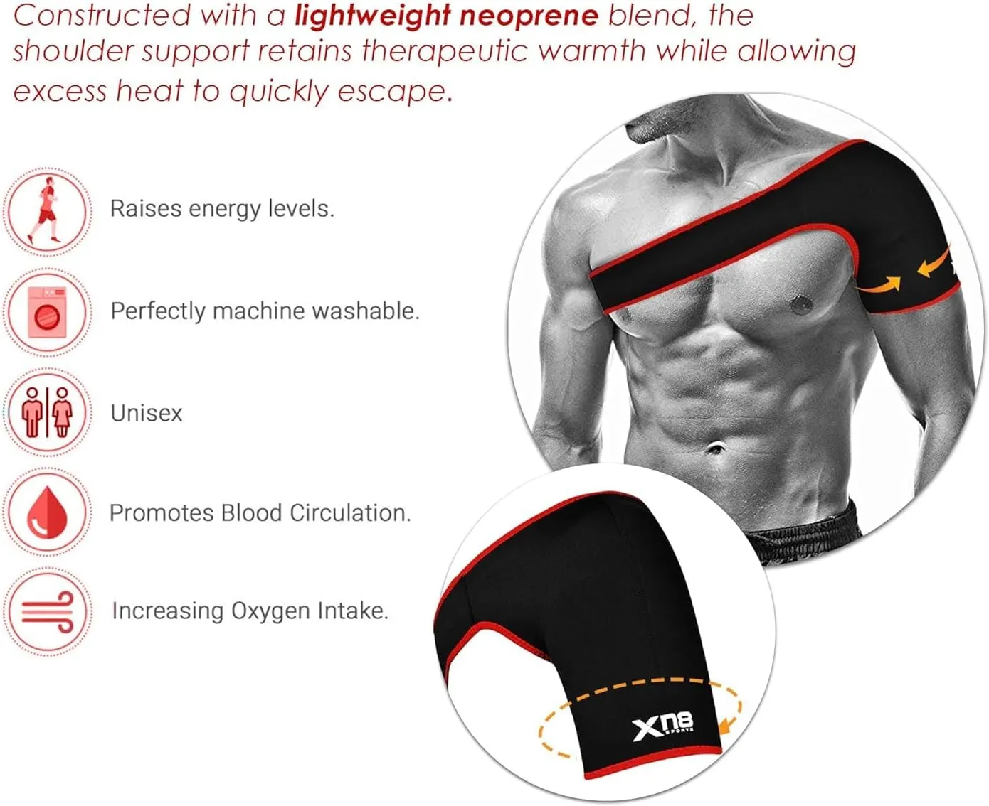 Xn8 Neoprene Shoulder Strap