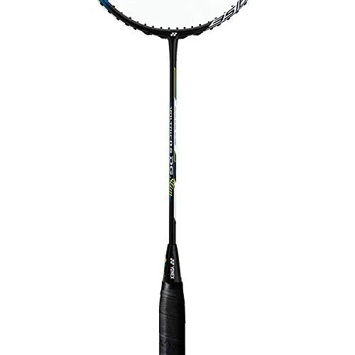 Yonex VOLTRIC 0.6DG Slim Badminton Graphite Racquet with free Full Cover (Set of 1,35 lbs Tension) | Tri-voltage system | Made in Taiwan