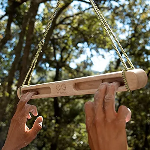 YY Vertical Portable hangboard in recycled wood for Rock Climbing