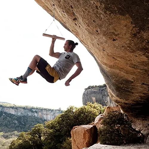 YY Vertical Portable hangboard in recycled wood for Rock Climbing