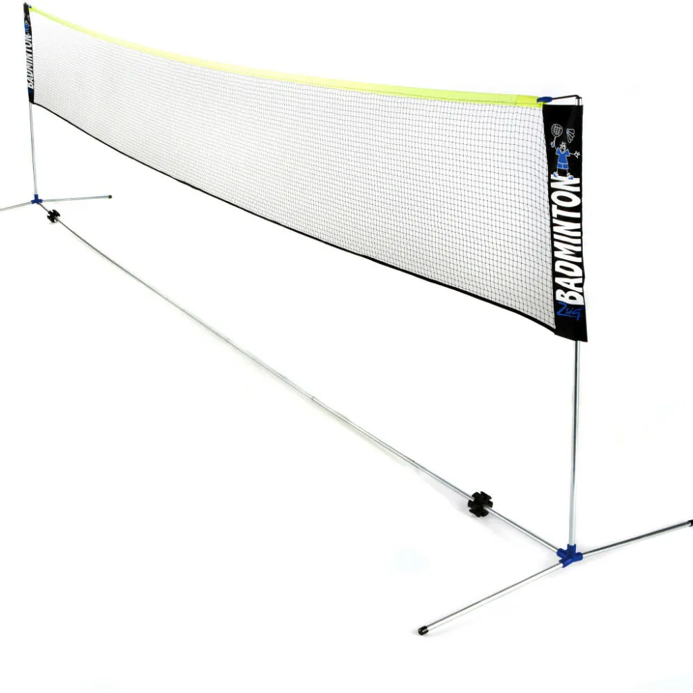 Zsignet Badminton 6m Posts & Net Only
